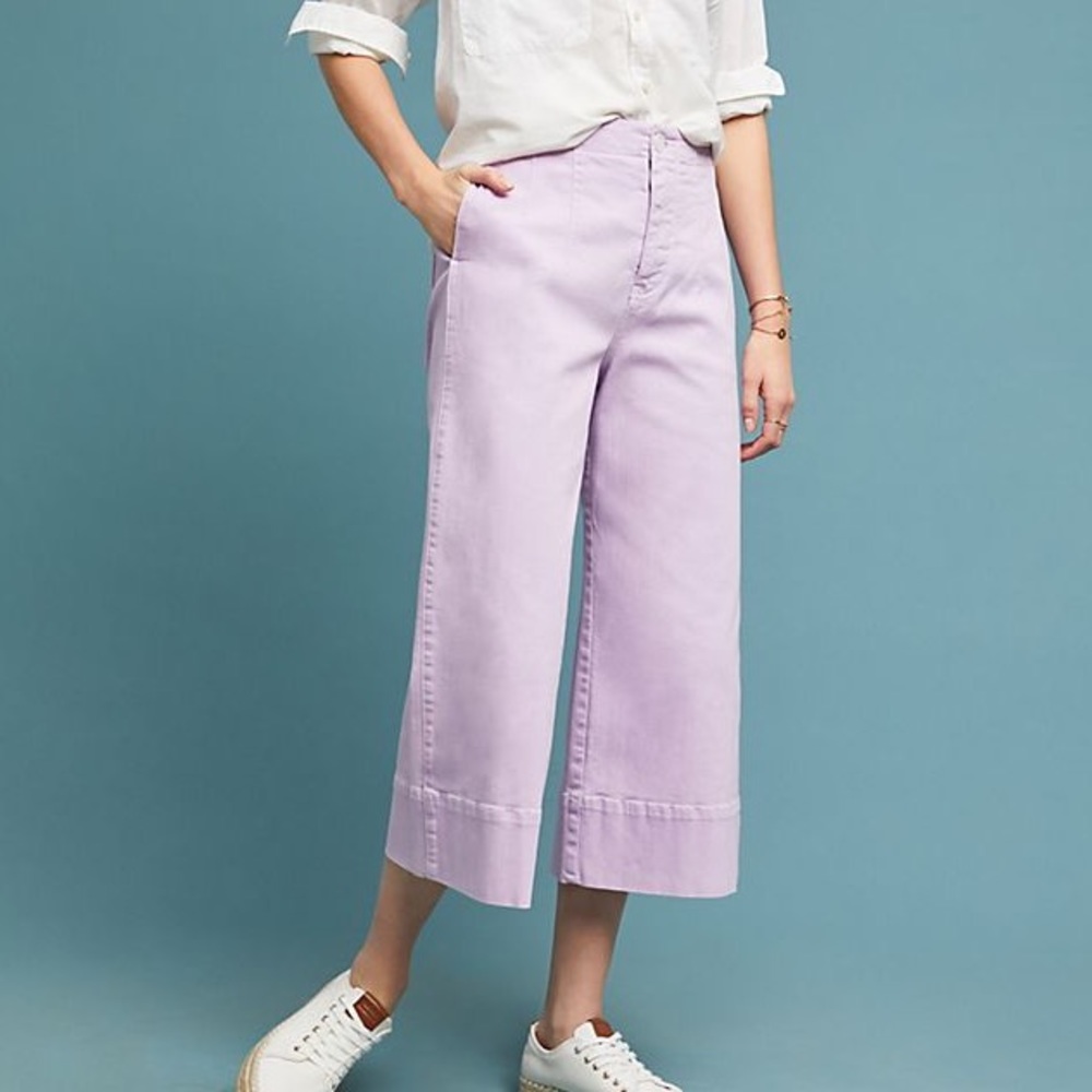 Anthropologie Pilcro High-Rise Wide-Leg Jeans 29